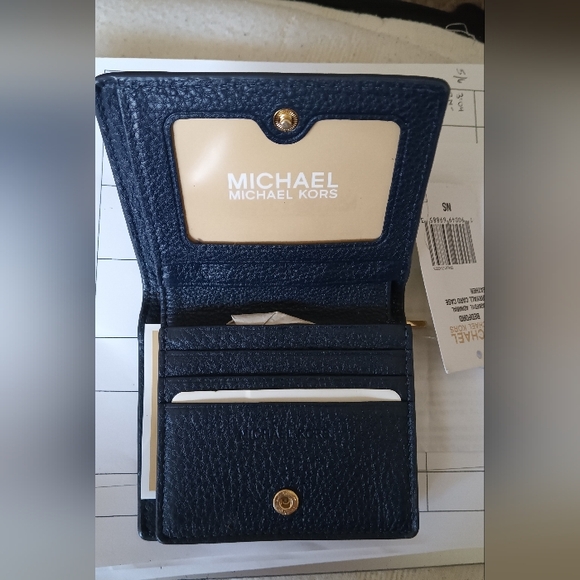 Michael Kors Navy Blue Wallet - Picture 1 of 3